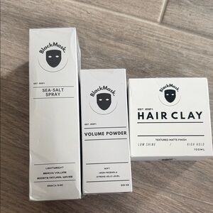 Men’s Hair Clay – White Textured Matte Finish